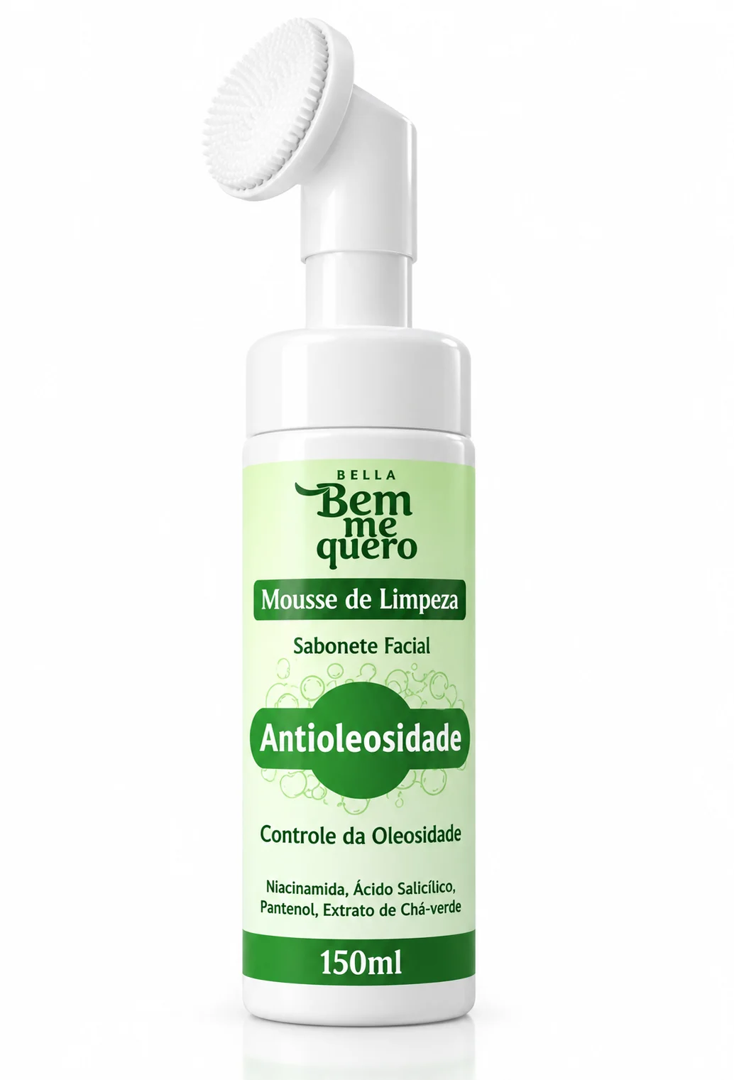 Mousse de Limpeza Bem Me Quero Antioleosidade