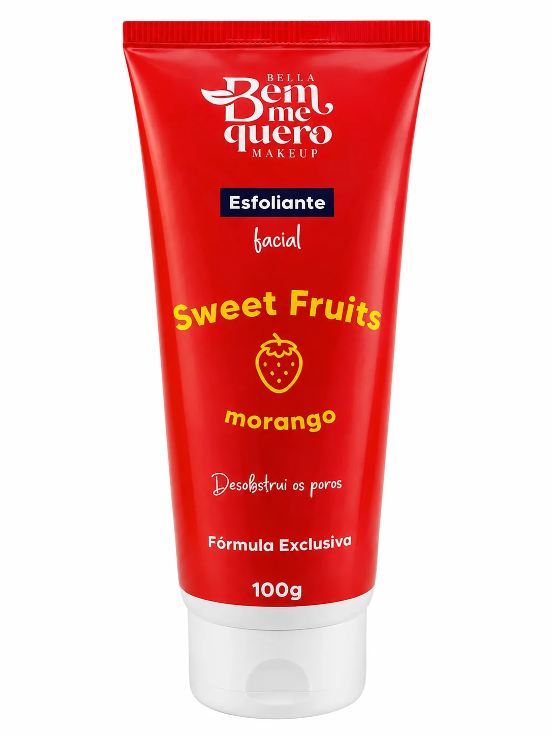 Esfoliante Facial Sweet Fruits Morango
